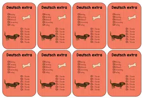 Vorschau - Anderer Materialtyp - Dackelklasse - Förderkärtchen - Seite 2