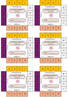 Vorschau - Aufgabenkarten - Karteikarten Grundrechenarten mit Lösungen und Lochkarte - Seite 3