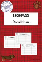 Vorschau - Anderer Materialtyp - Dackelklasse - Lesepass - Deckblatt