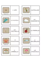 anteprima - Giochi - La primavera, domino - Pagina 1