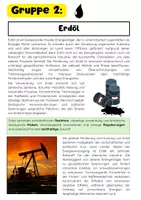 Vorschau - Arbeitsblätter - Fossile Energien Gruppenarbeit – Steinkohle, Erdöl, Erdgas, Braunkohle - Seite 3