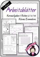 Vorschau - Arbeitsblätter - Arbeitsblätter | Einmaleins | Kernaufgaben - Deckblatt