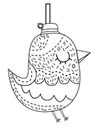 Vorschau - Mal- und Bastelvorlagen - Vögel Kunst VÖGEL Nr. 1 - Frühling Girlande Klasse 2 - Frühling Girlande Klasse 3 - Frühling Kunst Girlande - Girlande Vogel - Girlande basteln - Frühling Girlande Kunst Klasse 2 - 3 - Vögel basteln - Seite 2