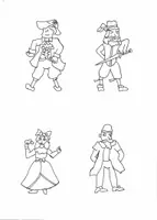 anteprima - Clipart / Immagini originali - NUMERO 9 E NUMERI ORDINALI CON LE MASCHERE DELLA TRADIZIONE - Pagina 2