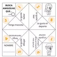 Vista previa - Juegos / Gamificación - COMECOCOS-BUSCA AMIGOS/AS QUE... - página 1