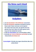 Vorschau - Arbeitsblätter - Lesen (Reise nach Irland: Text in drei Zeitformen) - Seite 2