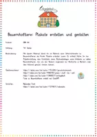 Vorschau - Arbeitsblätter - Bauernhof & Tiere: Projekt Plakate erstellen - Sachunterricht - Kl. 2/3 - Seite 1