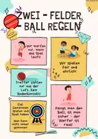 Vorschau - Poster - Zwei-Felder-Ball Regeln - Deckblatt