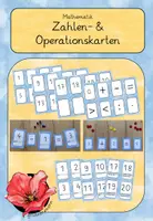 Vorschau - Fördermaterial/Inklusion - Zahlen und Operationskarten zur Visualisierung - Deckblatt