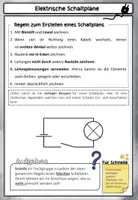 Vorschau - Arbeitsblätter - Elektrische Schaltpläne (Elektrizitätslehre) - Seite 1
