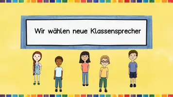 Vorschau - Arbeitsblätter - Demokratiebildung: Klassensprecher - Wahlen Klasse 1-6 - Seite 1