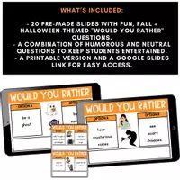 Vista previa - Juegos / Gamificación - Would you rather Halloween - página 1