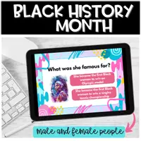 Vista previa - Juegos / Gamificación - Black History Month BOOM CARDS - página 2