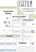 Vorschau - Arbeitsblätter - Legefilm Schritt-für-Schritt Anleitung - Deckblatt