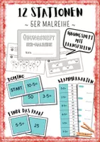 Vorschau - Arbeitsblätter - 5ER-MALREIHE - 12 Stationen mit Lernspielen - Deckblatt