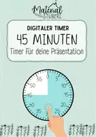 Vorschau - Videos - Visueller Timer 45 Minuten - für deine Präsentation - Deckblatt