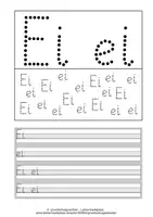 Vorschau - Unterrichtsreihen - Arbeitsblätter Ei, ei Grundschrift Wochenplan Buchstabe Laut Ei - Seite 3