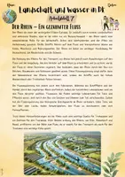 Vorschau - Unterrichtsreihen - Landwirtschaft und Wasser in Deutschland: Der Rhein – Ein gezähmter Fluss (5. & 6. Klasse, Weltkunde | Nawi | Erdkunde) - Seite 1