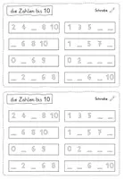 Vorschau - Unterrichtsreihen - Miniheft Mathe Klasse 1 ZR 10 - Seite 2