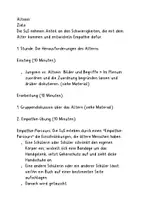 Vorschau - Stundenentwürfe - Ethik: Wie ist es, alt zu sein? - Seite 2