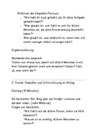 Vorschau - Stundenentwürfe - Ethik: Wie ist es, alt zu sein? - Seite 3