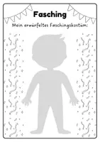 Vorschau - Arbeitsblätter - Faschingskostüm würfeln - Fasching / Karneval - Seite 3