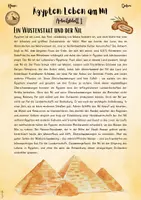 Vorschau - Unterrichtsreihen - Ägypten – Leben am Nil: Ein Wüstenstaat und der Nil (5. & 6. Klasse, Weltkunde | Nawi | Erdkunde | Geschichte) - Seite 1