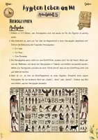 Vorschau - Unterrichtsreihen - Ägypten – Leben am Nil: Hieroglyphen (5. & 6. Klasse, Weltkunde | Nawi | Erdkunde | Geschichte) - Seite 2