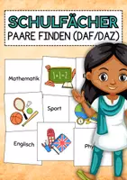 Vorschau - Spiele - Paare finden - Schulfächer (DaF/DaZ) - Deckblatt