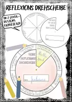 Vorschau - Mal- und Bastelvorlagen - REFLEXIONS-DREHSCHEIBE - Deckblatt