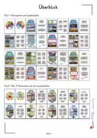 Vorschau - Unterrichtsreihen - Klimazonen und Landschaften – Legematerial in Kreisform | Biologie Erdkunde Sachunterricht Grundschule Förderschule Sekundarstufe I Klasse 3-8 | Klimazonen, Landschaften, Kontinente, Montessori, Legestern, Farbdruck - Seite 3