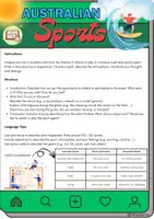 Vorschau - Arbeitsblätter - Australia sports Writing - Grade 9 - Deckblatt
