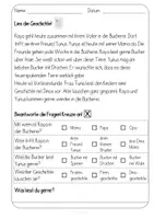 Vorschau - Arbeitsblätter - Materialpaket, Lesetexte, Textverständnis, dreifache Differenzierung, wachsendes Paket - Seite 3