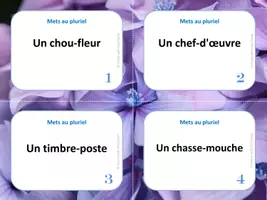 Aperçu - Apprentissages en autonomie - Pluriel des noms composés - 32 CÀT - Page de couverture