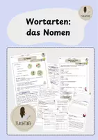 Vorschau - Arbeitsblätter - Das Nomen - Deckblatt