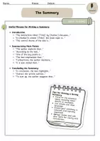 Vorschau - Merkblätter - Writing a Summary - Seite 2
