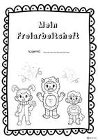 Vorschau - Spiele - Freiarbeitsheft - Fasching - Seite 1