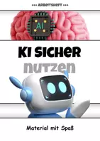 Vorschau - Arbeitsblätter - Künstliche Intelligenz im Alltag: Chancen, Risiken und der richtige Umgang - Deckblatt