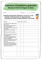 Vorschau - Arbeitsblätter - Fairness & Regeln – Werteerziehung im Ethikunterricht der Grundschule - Seite 3