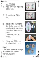 Vorschau - Arbeitsblätter - Fensterbilder Frühblüher im Bilderrahmen, Malvorlagen, Ausmalbilder, Fensterdeko, Kunst - Seite 2