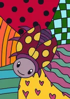 Vorschau - Arbeitsblätter - Popart-Bilder: Frühling - Seite 1