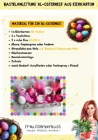 Vorschau - Mal- und Bastelvorlagen - Bastelanleitung für ein Osternest aus Eierkarton 2. bis 6. Klasse - Seite 3