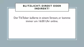 Vorschau - Präsentationen/Tafelbilder - Aufgaben: Direkte und indirekte Rede - Seite 2
