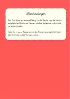 Vorschau - Arbeitsblätter - Wortarten sortieren - Thema Winter - Seite 1