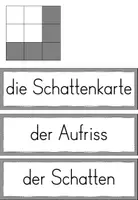 Vorschau - Merkblätter - Würfelgebäude: Wortspeicher Schattenbox - Seite 2