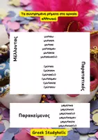 Προεπισκόπηση - Φύλλα εργασίας - Πώς συνδέονται τα αρχαία ελληνικά με τις απόκριες - συνηρημένα ρήματα - Σελίδα 2