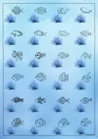 Vorschau - Stationenlernen - 🐟 Unterwasser "Schau genau* Finde den Zwilling Sommer - Seite 2