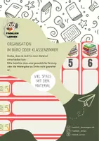 Vorschau - Anderer Materialtyp - Büroorganisation Ordner - Deutsch - Deckblatt