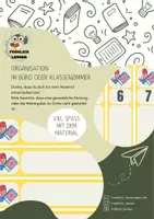 Vorschau - Anderer Materialtyp - Büroorganisation Ordner - Englisch - Deckblatt