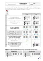 Vorschau - Arbeitsblätter - Dreiklänge bilden - Anleitung & Übungen - Deckblatt